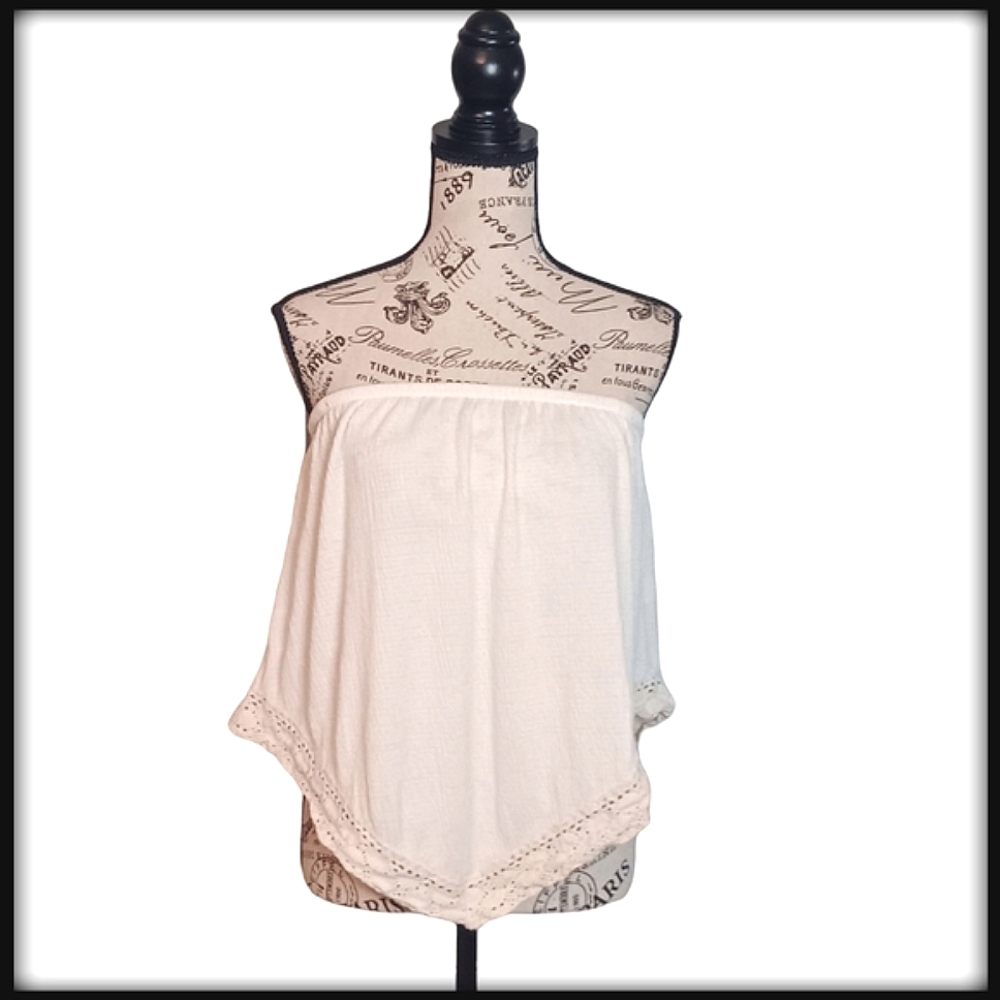Dainty Hooligan Brushed Cotton Kerchief Style Tank Top Size Sm
